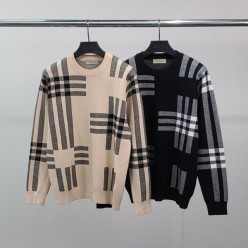 버** 노바체크 울 니트