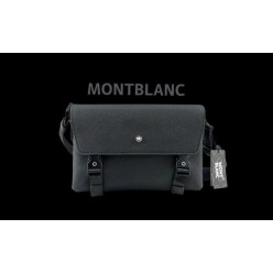 몽** 그레인 메신저 백 블랙 Grain Messenger Bag Black 풀박스