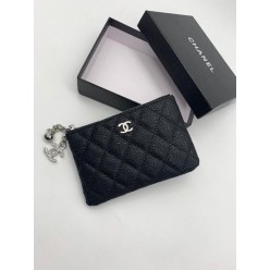 샤* 캐비어 은장 파우치