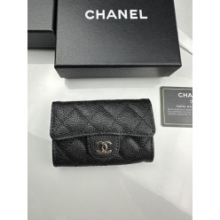 샤* 캐비어 은장 카드지갑