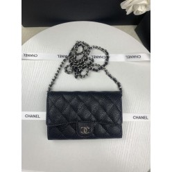 샤* 캐비어 은장 체인