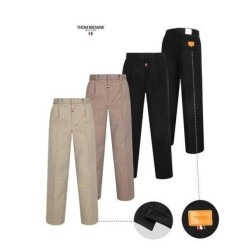 톰* 기모 울 세미 와이드 팬츠