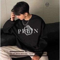 필* 빈티지 PP 디자인 밍크양기모 티셔츠