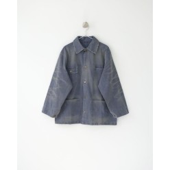 프** 디스트레스드 이펙트 데님 자켓  수입