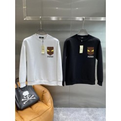 펜* 포스트 시그니쳐 패턴 로고 맨투맨