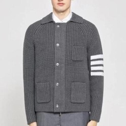 톰* 4바 울 니트 가디건