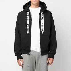 셀** 스트링로고 후드집업