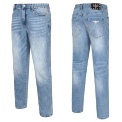 톰* 메탈 레더패치 연청워싱진