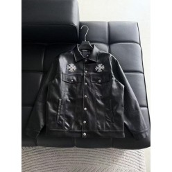 크* 레더 오버 바시티 자켓(고급버전)