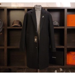 크* 크로스 메탈스터드 일라이 롱코트