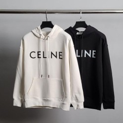 셀** 베이직로고 코튼 후드티