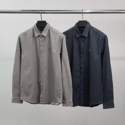 루* 모노자수 패턴 셔츠