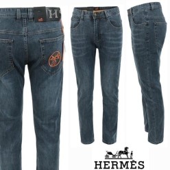 에*** 시그니처 자수 진청 슬림 일자진