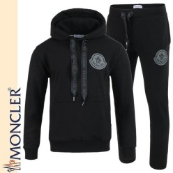 스트링 로고 후드 셋업