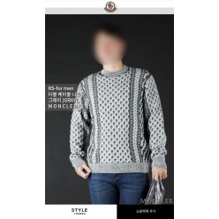 더블 케이블 니트