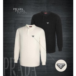 프** 플레이트 카라 니트