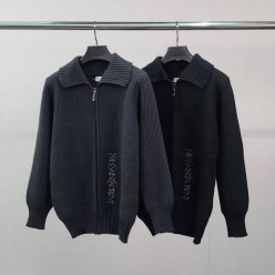 생** 로고 자수 가디건