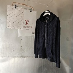 루* 집업후드 모노 프렌치테리 집스루 후디