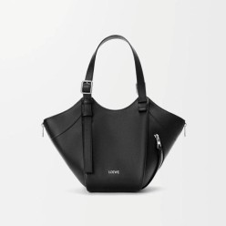 로** 클래식 송아지 가죽 소재의 해먹 플립 백