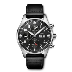 I** 파일럿워치 블랙다이얼 IW378001