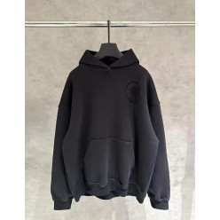 크* 홀스슈 자수 후드