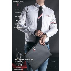 톰* 클래식핏 큐빅 포플린 셔츠