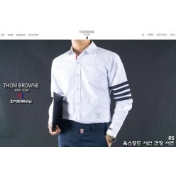 톰* 옥스포드 사선 견장 셔츠