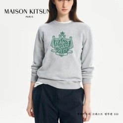 메* 키츠네 크레스트 맨투맨 313