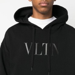 발*** 블랙로고 후드티