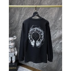 크* 말발굽 레터링 자수 스티치 슬리브수입최고급(남녀공용)