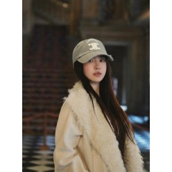 셀** 트리옹프 빈티지 개버딘 아플리케자수 볼캡수입