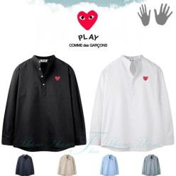 꼼* 옥스 헨리넥 셔츠