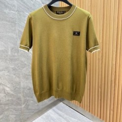 로* 피아나 플레이트 반팔 니트