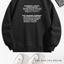 버** 레터링 크루넥 맨투맨 395