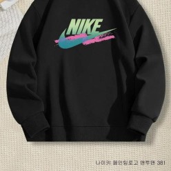 나** 페인팅로고 맨투맨 381