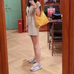 고** 고급 보헴 호보백 옐로우