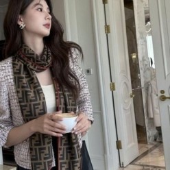 펜* 실크 바게트 FF 스카프