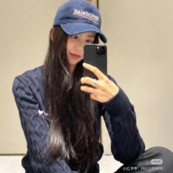 발**** 웨이브 로고 자수 폴리티컬 빈티지 볼캡수입
