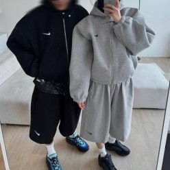 나** 네오프렌 후드집업