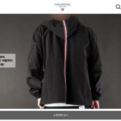 톰* 립스탑 후드 바람막이