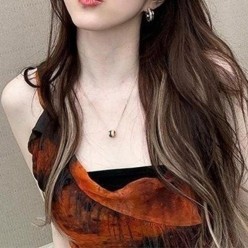 부** 콰트로 클래식 링 펜던트 목걸이수입최고급