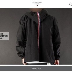 톰* 빽삼선 후디 윈드브레이커
