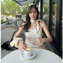 디* 플라워 스카프