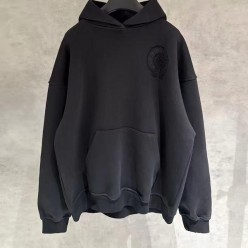 크* 홀스슈 자수 후드