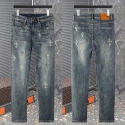 크* 멀티로고 워싱스판 데님진수입최고급