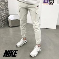 나** 올드로고 입체카고 조거팬츠