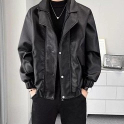 버** 더블 숄카라 자켓