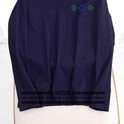 루* 다이아 로고 긴팔 티셔츠