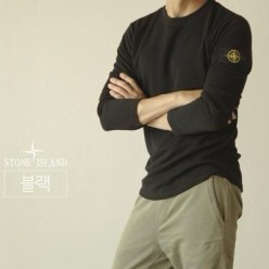 스* 니트지 라운드티