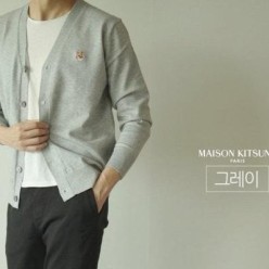메* 키츠네 리어케시 가디건